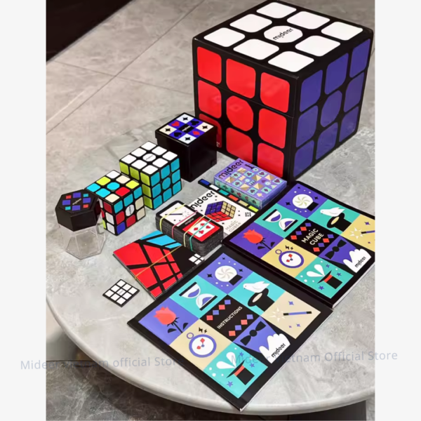 ĐỒ CHƠI ẢO THUẬT CONUNDRUM CUBE MAGIC - MIDEER