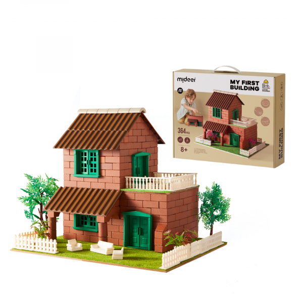 BỘ LẮP RÁP NHÀ CHO BÉ MY FIRST BUILDING - MIDEER