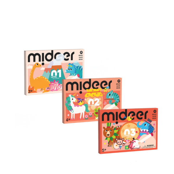 ĐỒ CHƠI THỦ CÔNG TÔ MÀU 3 CẤP ĐỘ- MIDEER