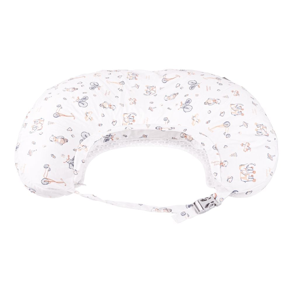 GỐI CHO BÉ BÚ ĐA NĂNG CHỐNG TRÀO NGƯỢC 2IN1 - AIBEDO