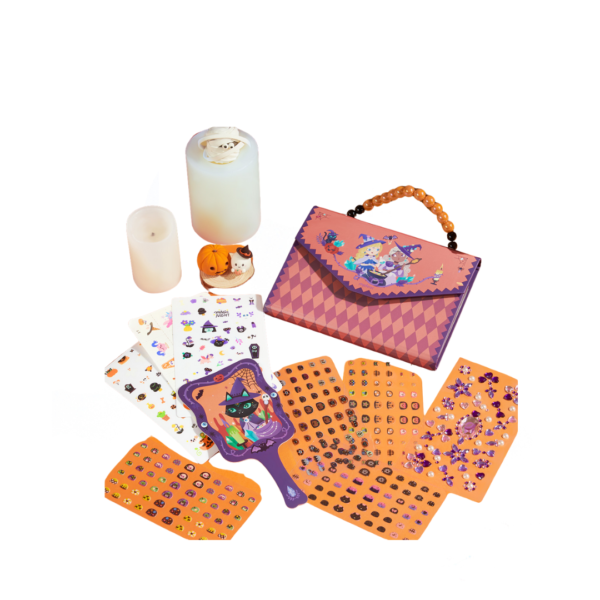 DÁN MÓNG TAY PHÁT SÁNG HALLOWEEN- MIDEER