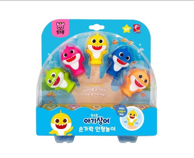 ĐỒ CHƠI NGÓN TAY BABY SHARK - MADE IN KOREA