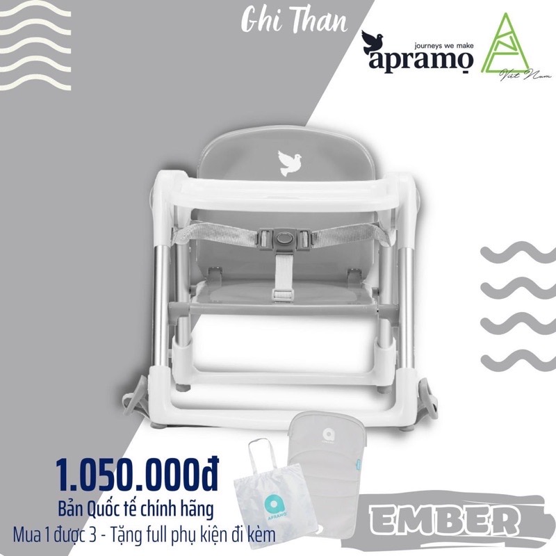 GHẾ ĂN DẶM GẤP GỌN - APRAMO FLIPPA