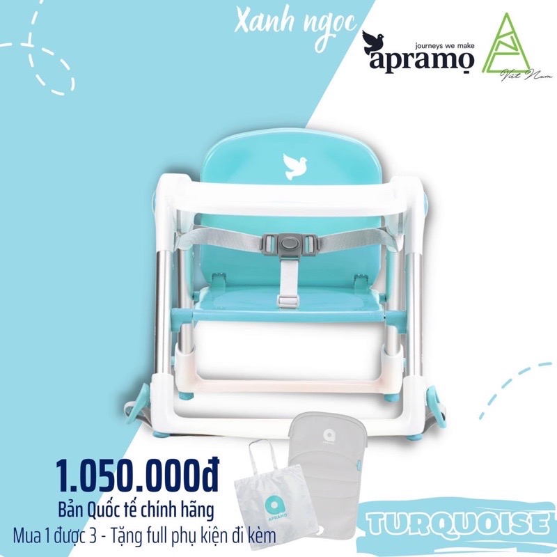 GHẾ ĂN DẶM GẤP GỌN - APRAMO FLIPPA