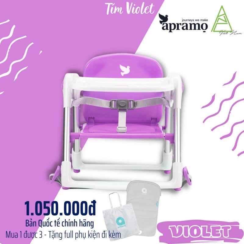 GHẾ ĂN DẶM GẤP GỌN - APRAMO FLIPPA
