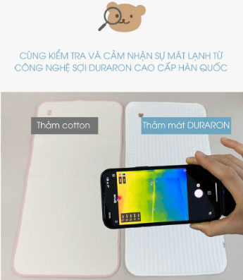 THẢM LÀM MÁT CHEZBEBE (COOL DURARON)