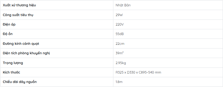 QUẠT ĐỐI LƯU KHÔNG KHÍ LFD - 22T - IRIS OHYAMA