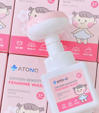 DUNG DỊCH VỆ SINH VÙNG KÍN OXYGEN DẠNG BỌT (37m+) - ATONO2