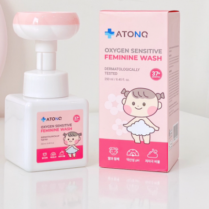 DUNG DỊCH VỆ SINH VÙNG KÍN OXYGEN DẠNG BỌT (37m+) - ATONO2