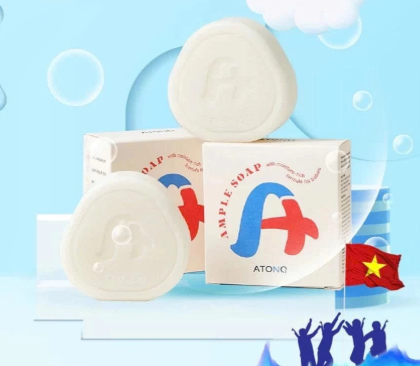 XÀ BÔNG THUẦN CHAY DƯỠNG ẨM (0m+) 90G - ATONO2