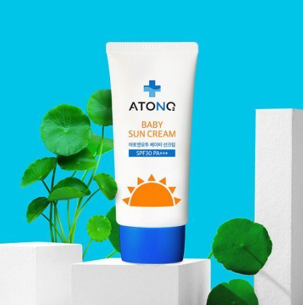 KEM CHỐNG NẮNG HÀNG NGÀY THUẦN CHAY OXYGEN CHO BÉ (SPF 30 PA+++) (6M+) - ATONO2