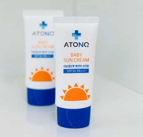 KEM CHỐNG NẮNG HÀNG NGÀY THUẦN CHAY OXYGEN CHO BÉ (SPF 30 PA+++) (6M+) - ATONO2