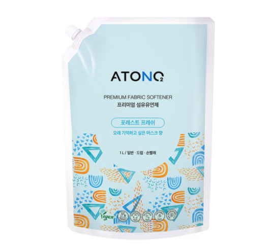 NƯỚC XẢ VẢI THUẦN CHAY CAO CẤP HƯƠNG FOREST FRESH CHO BÉ TỪ 0M+ (TÚI) - ATONO2