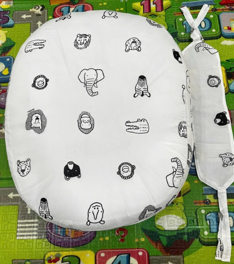 GỐI CHỐNG TRÀO NGƯỢC BAMBOO COOL AIR-MESH ANIMAL FRIENDS (SET KHÔNG KÈM TÚI ĐỰNG) - DONO&DONO