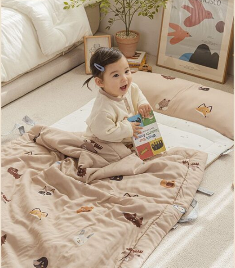 SET CHĂN NỆM NGỦ TRƯA MODAL 4 MÙA - DONO&DONO