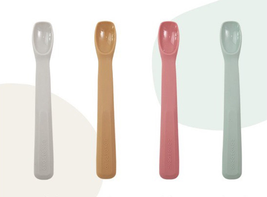 THÌA SILICONE BẠCH KIM CAO CẤP GREY - DONO&DONO