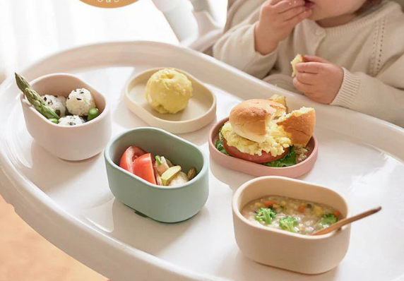 BÁT ĂN DẶM SILICONE BẠCH KIM CAO CẤP  - DONO&DONO