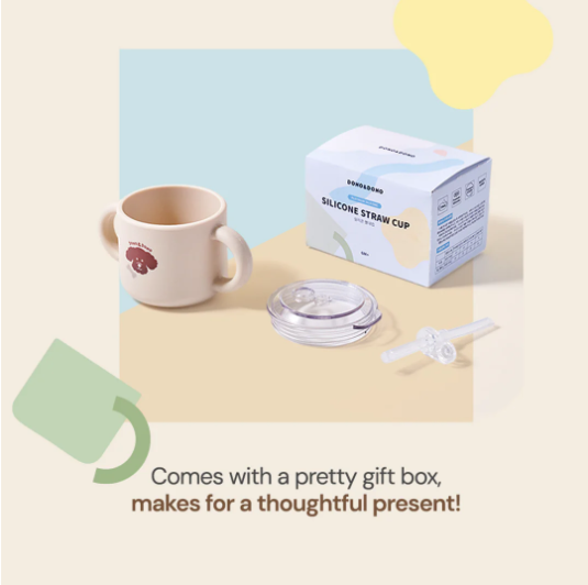 CỐC TẬP UỐNG SILICONE BẠCH KIM CAO CẤP - DONO&DONO