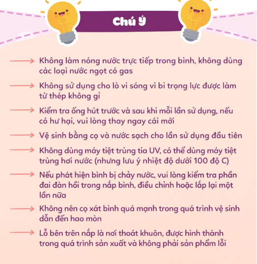 BỘ BÌNH NƯỚC 4 NẮP TIỆN DỤNG CHO BÉ - B.BOX
