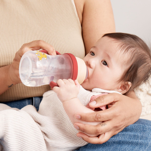 BỘ BÌNH NƯỚC 4 NẮP TIỆN DỤNG CHO BÉ - B.BOX