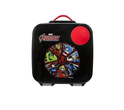SET HỘP CƠM TRƯ/ĐỒ ĂN VẶT, TÚI ĐỰNG HỘP CƠM VÀ BÌNH NƯỚC PHIÊN BẢN AVENGERS CHO BÉ - B.BOX