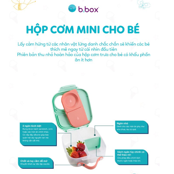 HỘP CƠM MINI CHO BÉ - B.BOX
