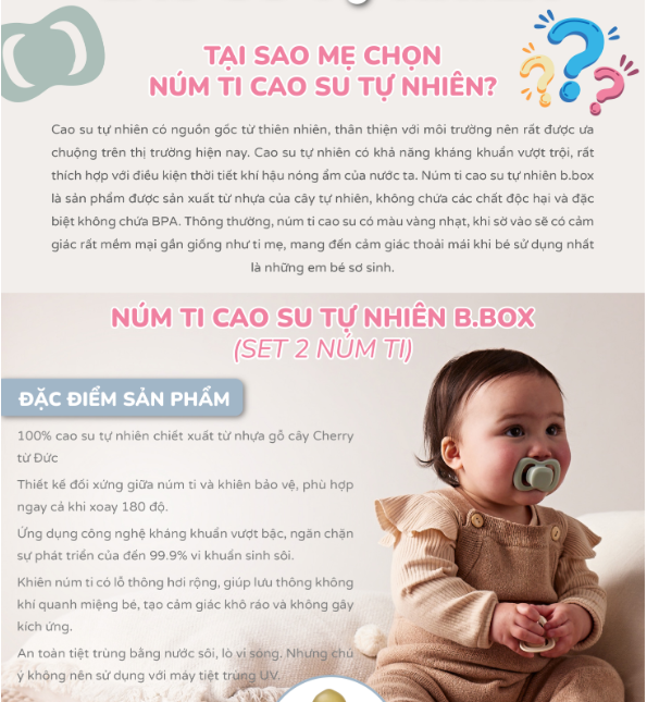 NÚM TI CAO SU TỰ NHIÊN CHO BÉ - B.BOX