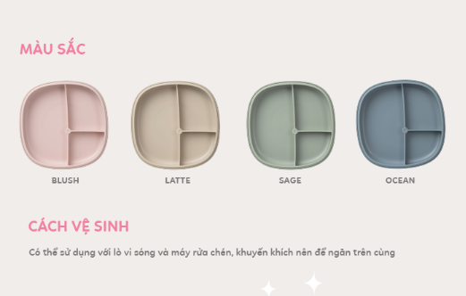 KHAY ĐỰNG THỨC ĂN CHO BÉ 2IN1- B.BOX