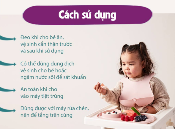 YẾM ĂN DẶM SILICONE CHO BÉ- B.BOX