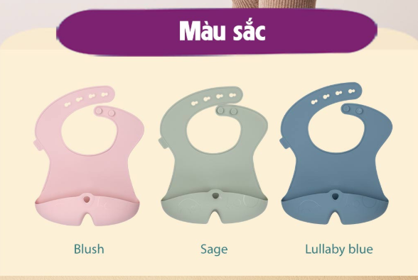 YẾM ĂN DẶM SILICONE CHO BÉ- B.BOX