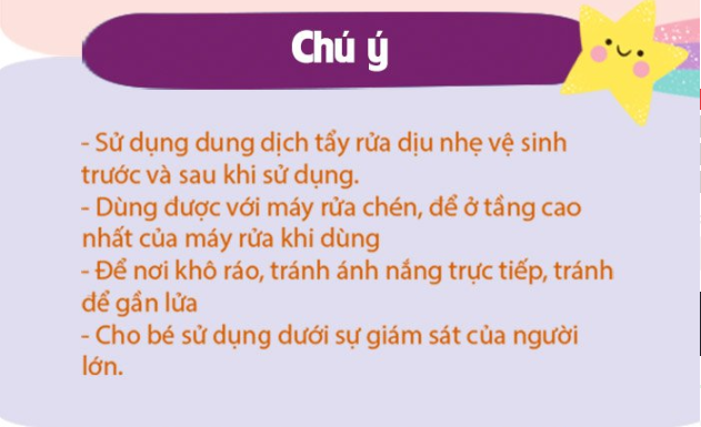 BỘ MUỖNG NĨA NGỘ NGHĨNH CHO BÉ TẬP ĂN DẶM- B.BOX