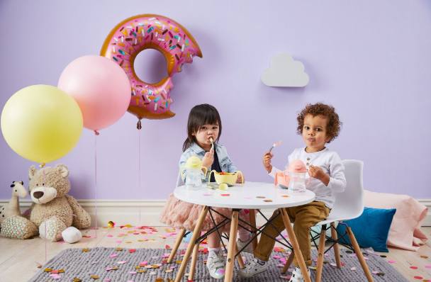 BỘ MUỖNG NĨA NGỘ NGHĨNH CHO BÉ TẬP ĂN DẶM- B.BOX