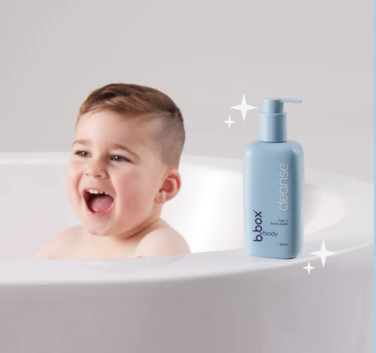 SỮA TẮM GỘI TOÀN THÂN CHO BÉ SƠ SINH 350ML - B.BOX