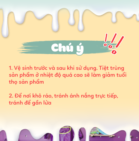 BỘ 2 NÚM TI THAY THẾ BÌNH SỮA - B.BOX