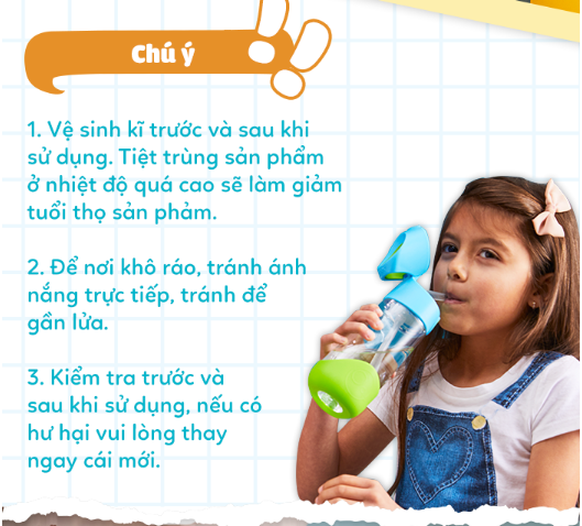 BỘ 2 ĐẦU HÚT THAY THẾ TIỆN DỤNG CHO BÌNH NƯỚC TRITAN - B.BOX