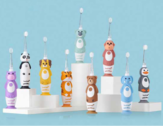 BÀN CHẢI ĐIỆN SÓNG ÂM KÈM SẠC WILDONES - BRUSH-BABY