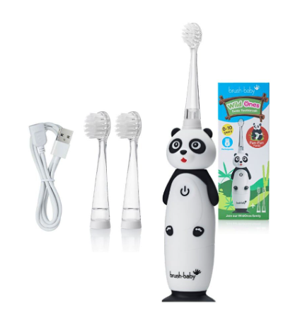BỘ 4 ĐẦU BÀN CHẢI THAY THẾ CHO BÀN CHẢI ĐIỆN WILDONES TỪ 0- 10 TUỔI - BRUSH-BABY
