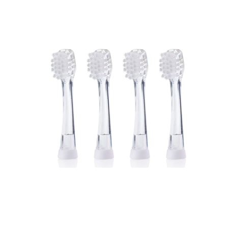 BỘ 4 ĐẦU BÀN CHẢI THAY THẾ CHO BÀN CHẢI ĐIỆN BABYSONIC TỪ 18-36 THÁNG - BRUSH-BABY