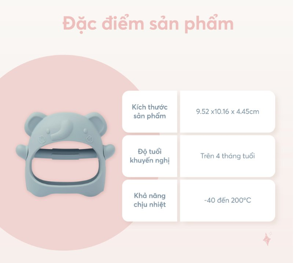 GẶM NƯỚU VÒNG TAY SILICONE CHO BÉ - LOULOU LOLLOPOP