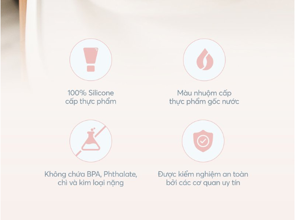 YẾM ĂN DẶM SILICONE CHO BÉ - LOULOU LOLLOPOP