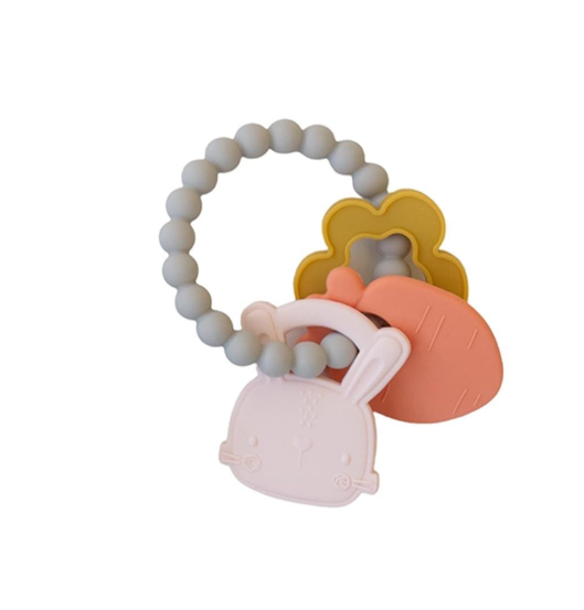 VÒNG 3 GẶM NƯỚU SILICONE CHO BÉ - LOULOU LOLLOPOP