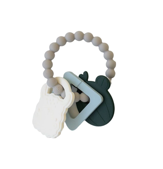 VÒNG 3 GẶM NƯỚU SILICONE CHO BÉ - LOULOU LOLLOPOP