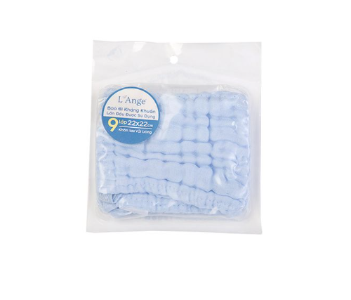 KHĂN SỮA/KHĂN LÓT ĐẦU/KHĂN LAU MẶT/KHĂN YẾM VẢI BÔNG 9 LỚP (SET 1 CÁI) - L'ANGE