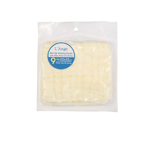 KHĂN SỮA/KHĂN LÓT ĐẦU/KHĂN LAU MẶT/KHĂN YẾM VẢI BÔNG 9 LỚP (SET 1 CÁI) - L'ANGE