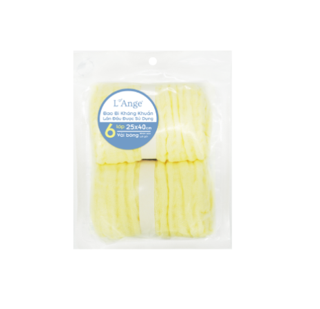 KHĂN SỮA/KHĂN LÓT ĐẦU/KHĂN LAU MẶT/KHĂN YẾM VẢI BÔNG 9 LỚP (SET 2 CÁI) - L'ANGE
