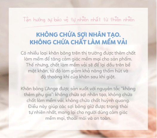 YẾM TAM GIÁC VẢI BÔNG 6 LỚP 28X28CM (SET 2 CÁI) - L'ANGE