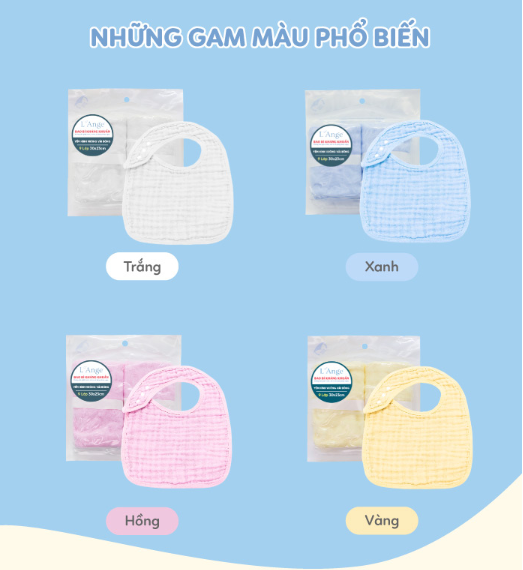 YẾM HÌNH VUÔNG VẢI BÔNG 9 LỚP 60X23CM (SET 2 CÁI) - L'ANGE