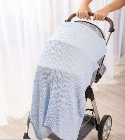 KHĂN TẮM/KHĂN QUẤN/CHĂN ĐẮP VẢI BÔNG 9 LỚP 70X120CM- L'ANGE