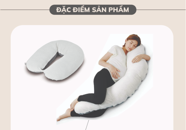 GỐI ĐA NĂNG 7IN1 HOPO CHO MẸ BẦU VÀ EM BÉ- UNILOVE