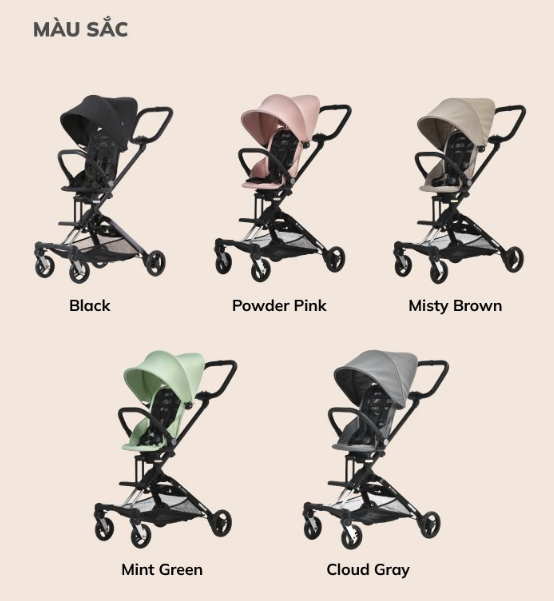 XE ĐẨY SIÊU NHẸ 3IN1 ON-THE-GO - UNILOVE